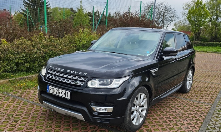 Land Rover Range Rover Sport cena 129000 przebieg: 182778, rok produkcji 2017 z Szczecin małe 781